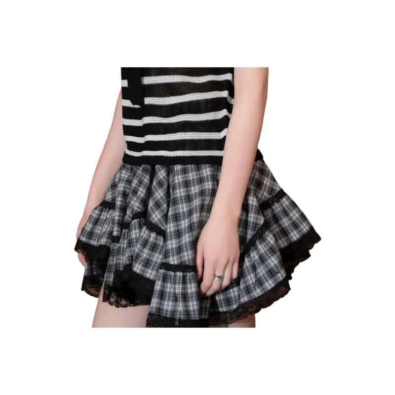 BANANA BABY Two Piece Skirt Sets Women's Black-0