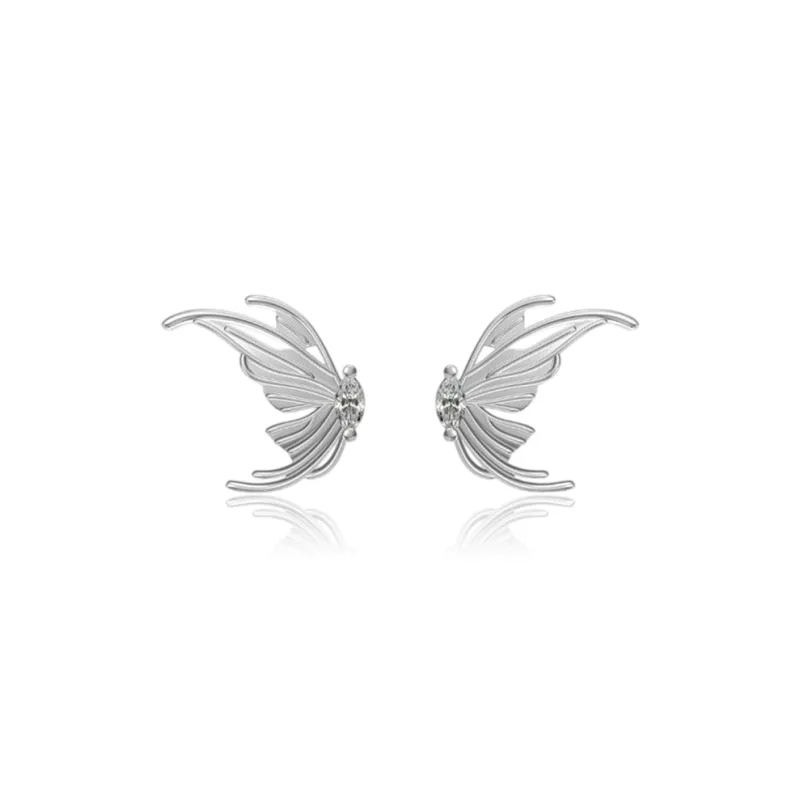 SHEEHHYY Alloy Stud Earrings Women's-0