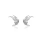 Butterfly Dance Stud Earrings, 1 Pair