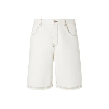 FENDI SS25 Denim Shorts Men's White