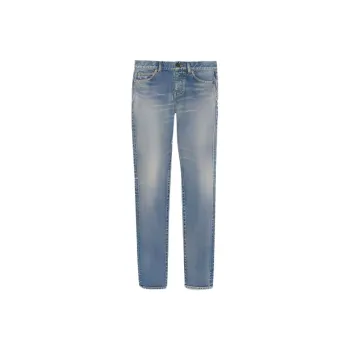 SAINT LAURENT Low Rise Slim Fit Jeans