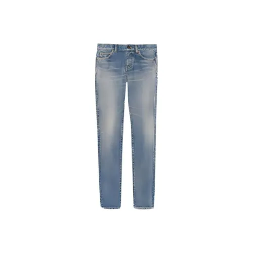 SAINT LAURENT Low Rise Slim Fit Jeans