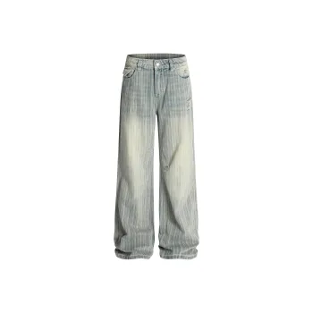 GBXM Jeans Unisex Gray