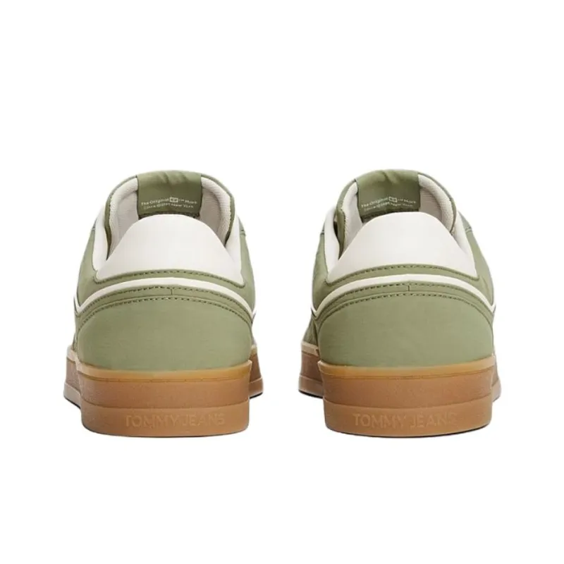 Tommy Hilfiger Trainers Low Top Skateboard Shoes Men's Green-4
