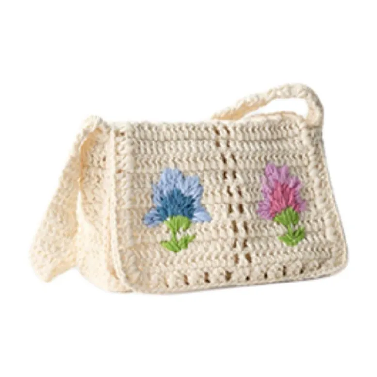 ZARA Polyester Shoulder Bag, Crossbody Bag Kids' Light Beige Yellow-2