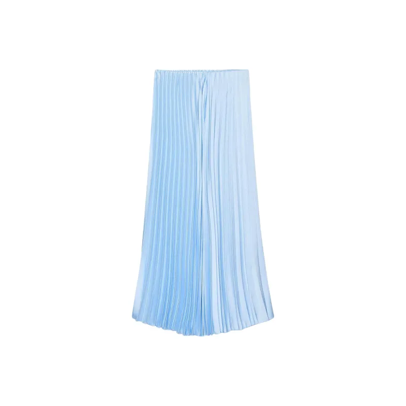 ZARA Casual Long Skirts Women's Blue-0