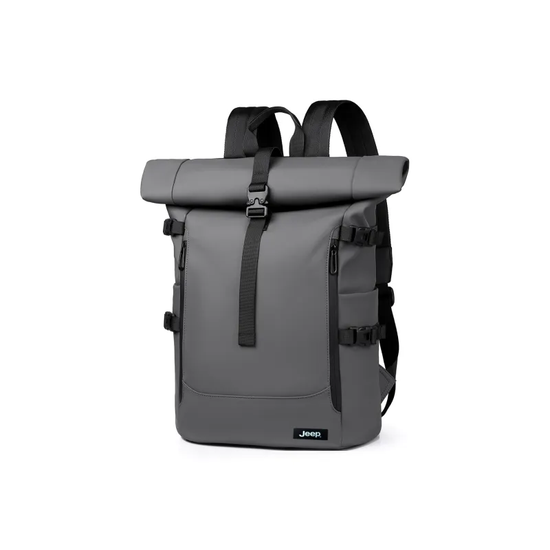 Jeep Nylon Backpack Unisex Multicolor-5