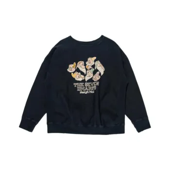 Bowwow SS25 【BOW WOW DISNEY COLLECTION】SEVEN DWARFS SWEAT SHIRTS Sweatshirt Unisex
