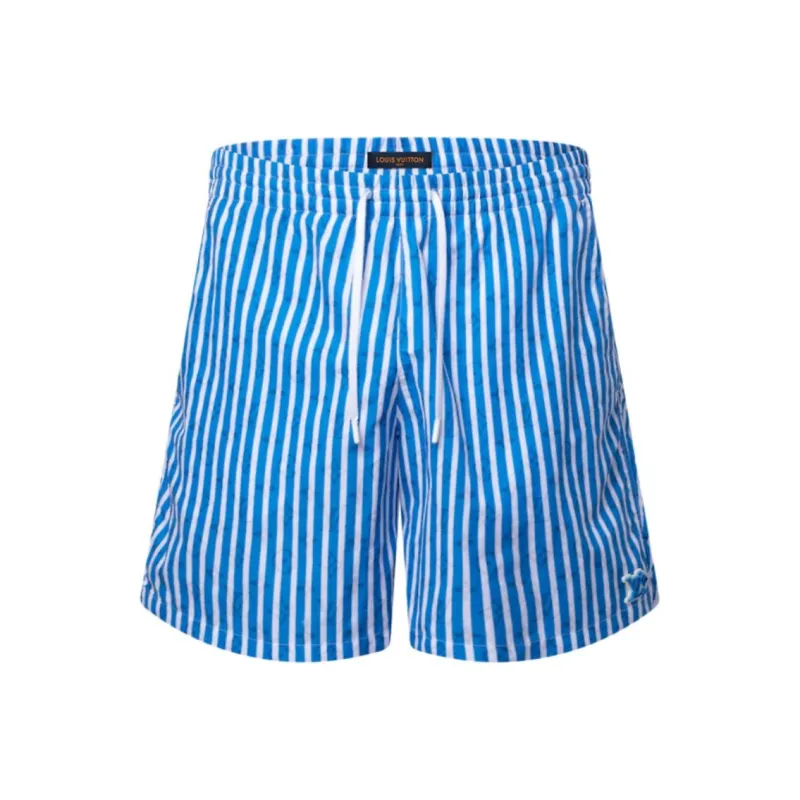 LOUIS VUITTON SS25 Beach Shorts Men's Blue-0