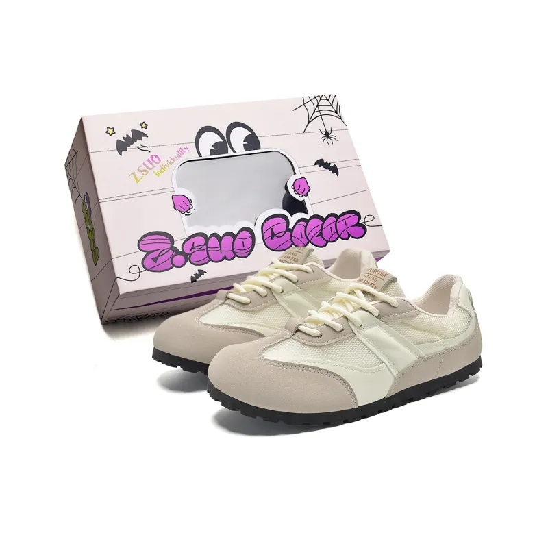 Z.SUO Balanced Abrasion Resistant Lightweight Breathable Low Top Casual Shoes Women's-14