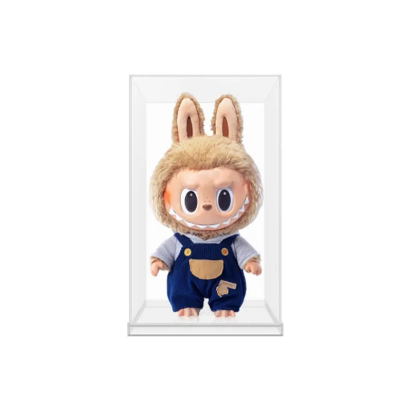 LIGHT YOUR BRICKS Compatibility Bubbles Matlabubu And ZIMOMO Vinyl Doll Display Case Model Accessories-13