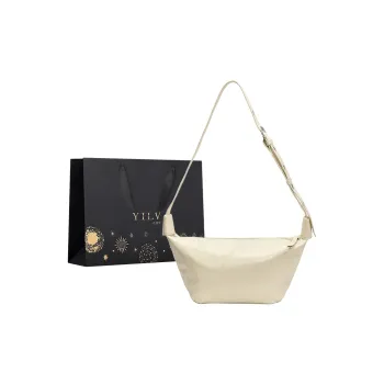 Yi Brigade PU Shoulder Bag Regular Women's White/Black/Khaki/Silver