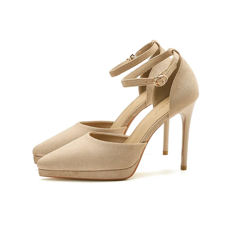 GOSO Slim Heel High Heels Women's-5