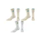 Khaki+Khaki+White Green (3 Pack)