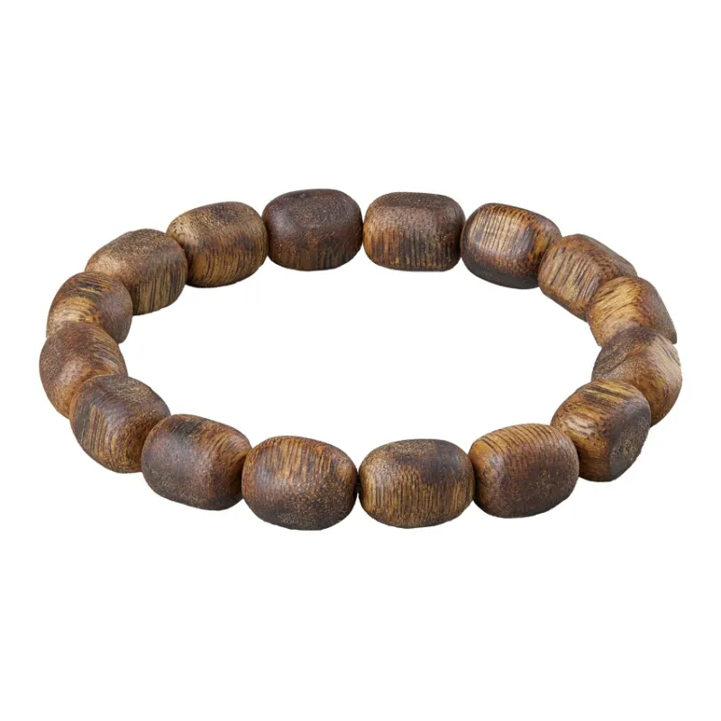 Moonstone Edge Agarwood Bracelets Unisex-6