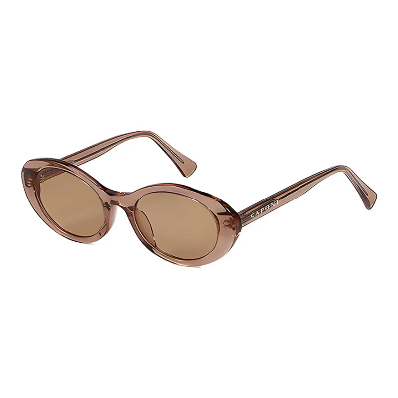 CAPONI Plate Frame Cat Eye Sunglasses Unisex-4