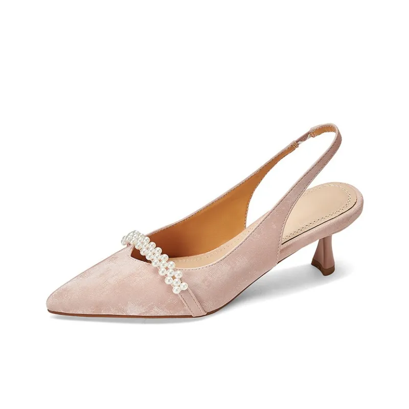 Schilling High Heels Women's Blue/Apricot/Pink-8