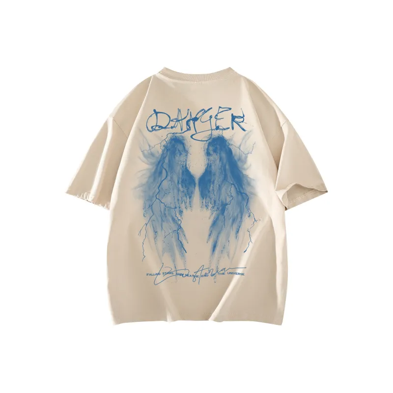 SOIE T Shirts Unisex Light Beige Apricot-0