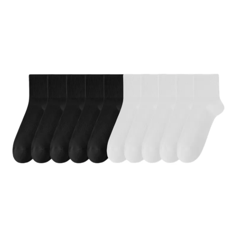Lan Miao Mid Calf Socks Men's 10 Pack-2
