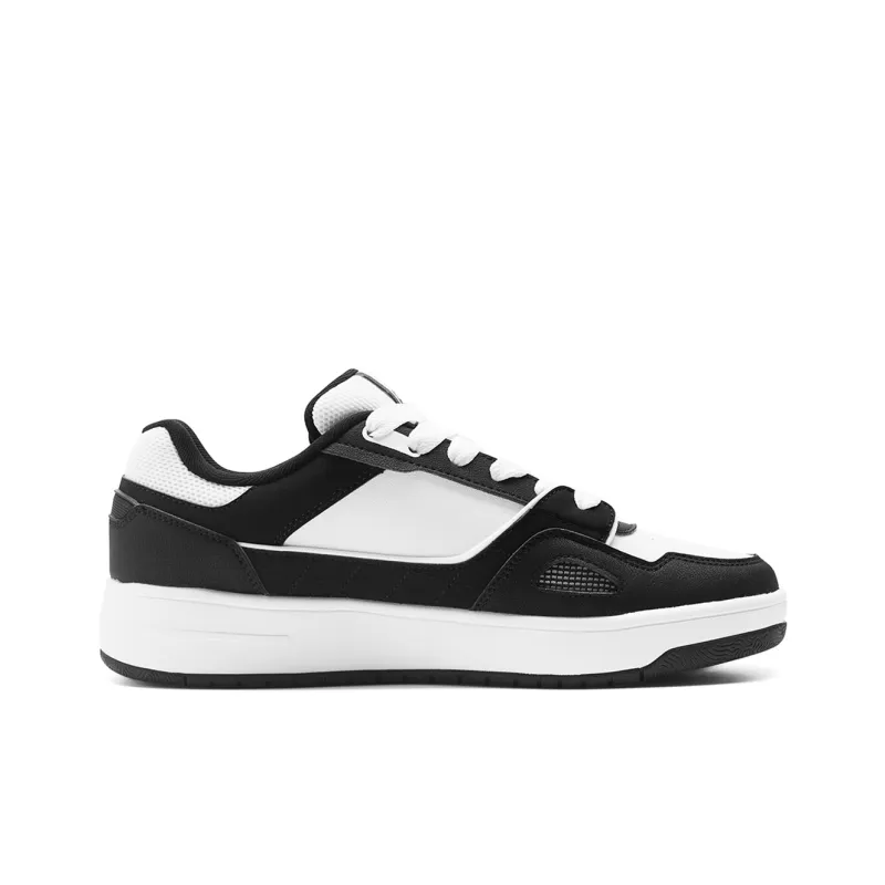 PEAK Skateboard Shoes Men Low Top Black, Ivory-1
