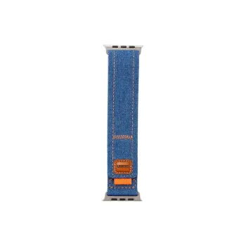 KVZUVUU Apple Compatibility Watch Band 204mm Denim Material