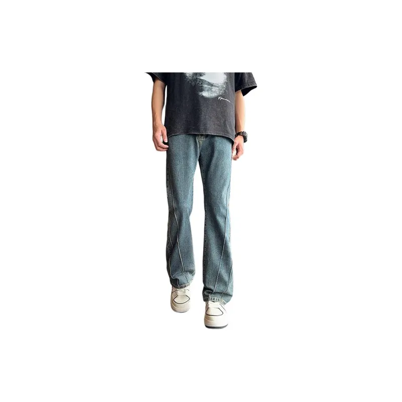 FASTFISH Jeans Unisex Vintage Blue-0