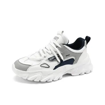 BAKE Slip Resistant, Abrasion Resistant, Breathable Low Top Chunky Sneakers Men's