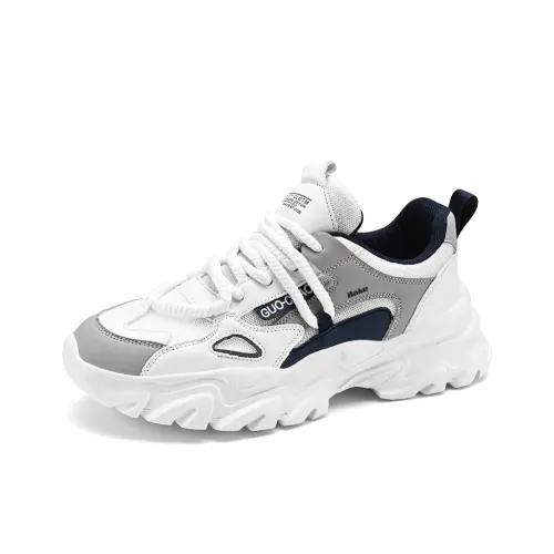 BAKE Slip Resistant, Abrasion Resistant, Breathable Low Top Chunky Sneakers Men's