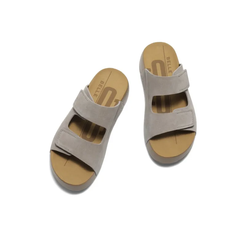 BELLE Slip Resistant Slide Slippers Men's-2