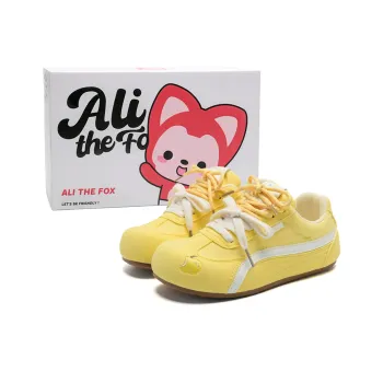 ALI THE FOX Slip Resistant, Abrasion Resistant, Lightweight, Breathable Low Top Skateboard Shoes Women's