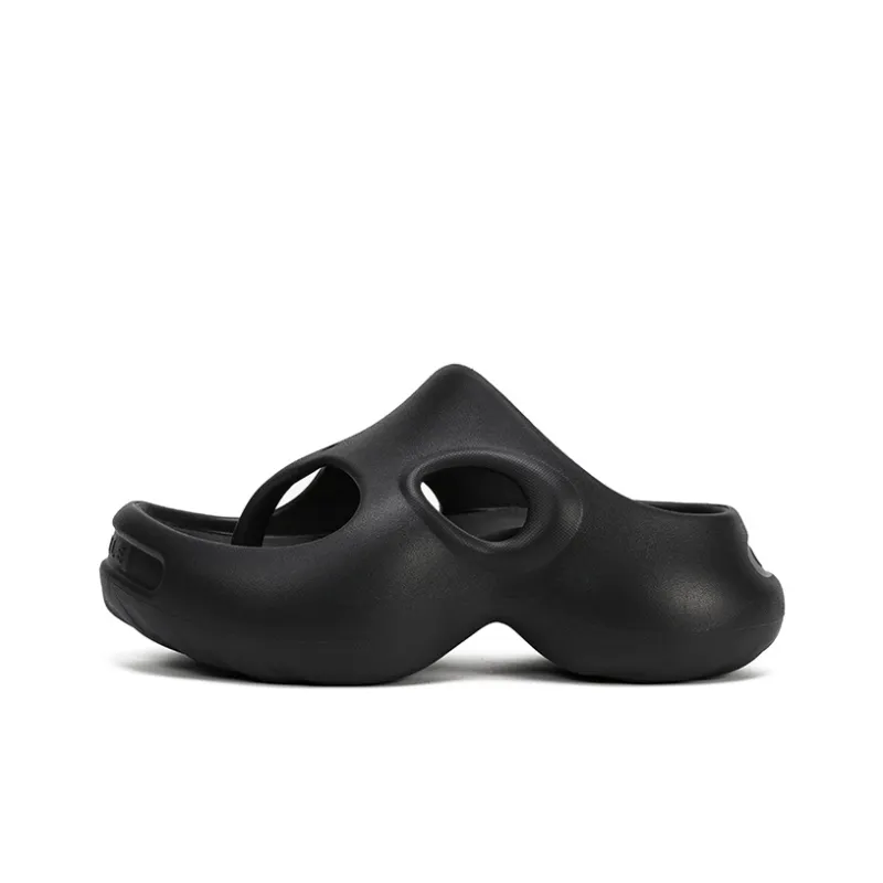 Ouder Souffle Abrasion Resistant Slip Resistant Massage Flip Flops Women's Obsidian Black-0