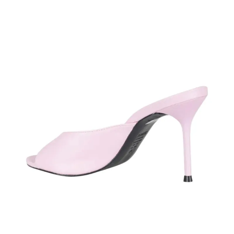 Schutz Slip Resistant Slide Slippers 9cm Women's Light Pink-3