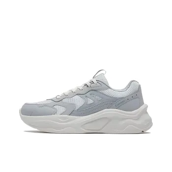 361° Cambria Anti Slip Wear Resistant Low Top Casual Shoes Women's Gray White