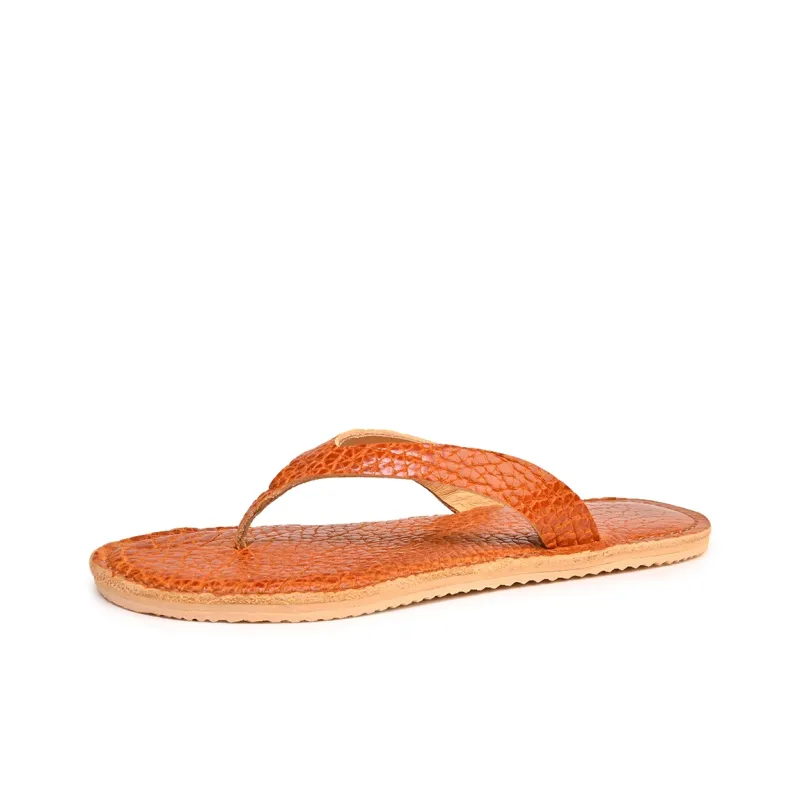 Brounvanm Rubber Sole Slip Resistant Flip Flops Men's-0