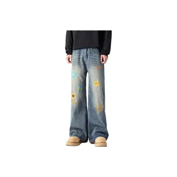 DUATOGE Jeans Men Blue 