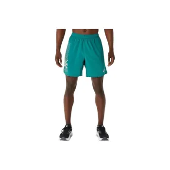 Asics Casual Shorts Unisex Blue Green