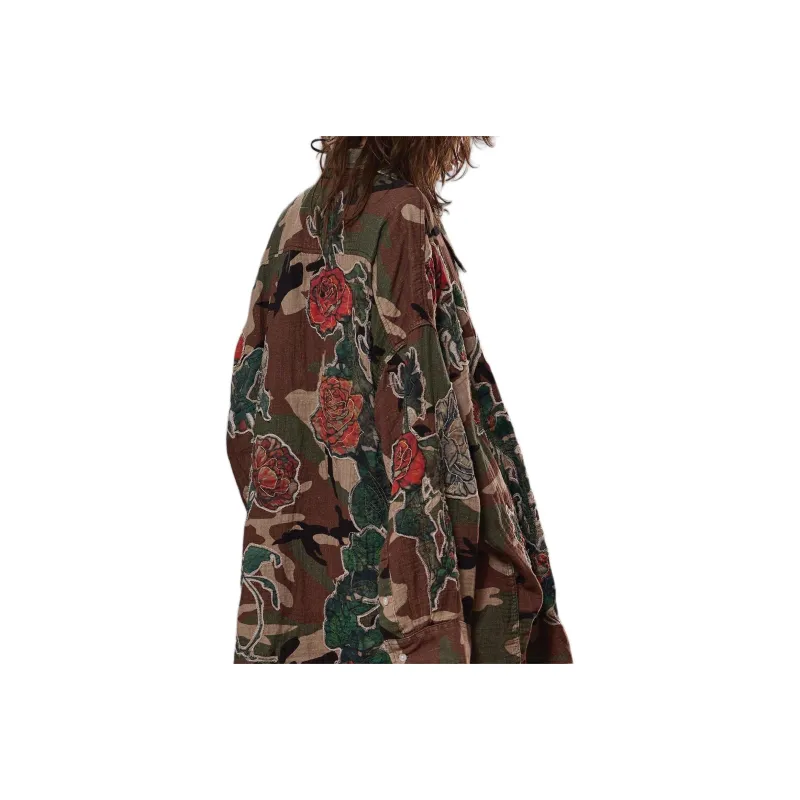 R13 Camouflage print Shirt-3