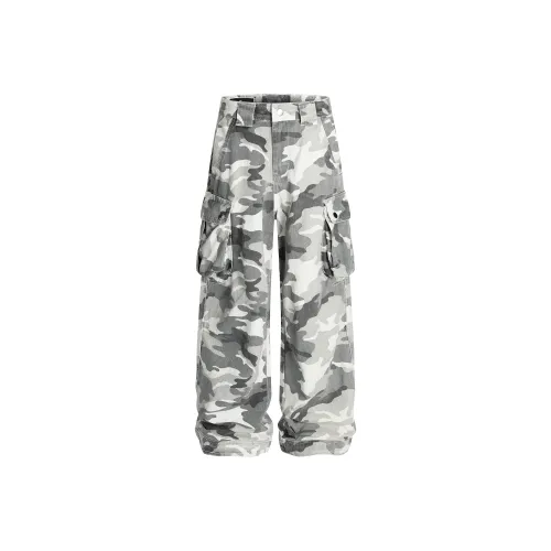 GBXM Cargo Pants Unisex Camouflage