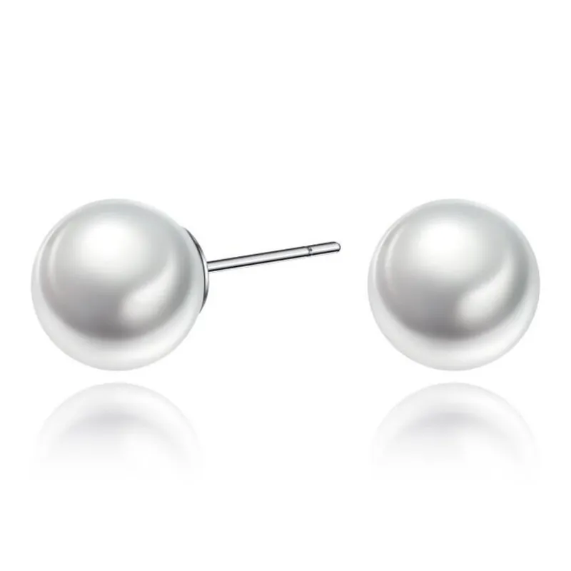 XIHUILIN S925 Silver Stud Earrings Women's-6