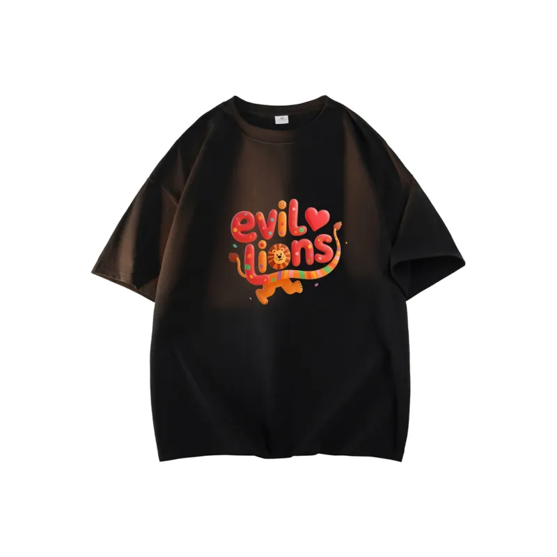 Evil Lions T Shirts Unisex-4