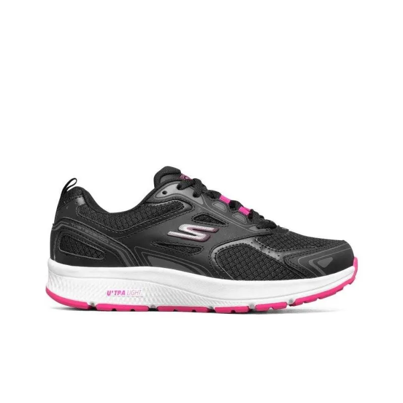 Skechers Go Run Consistent Low Top Running Shoes Women's Black-1