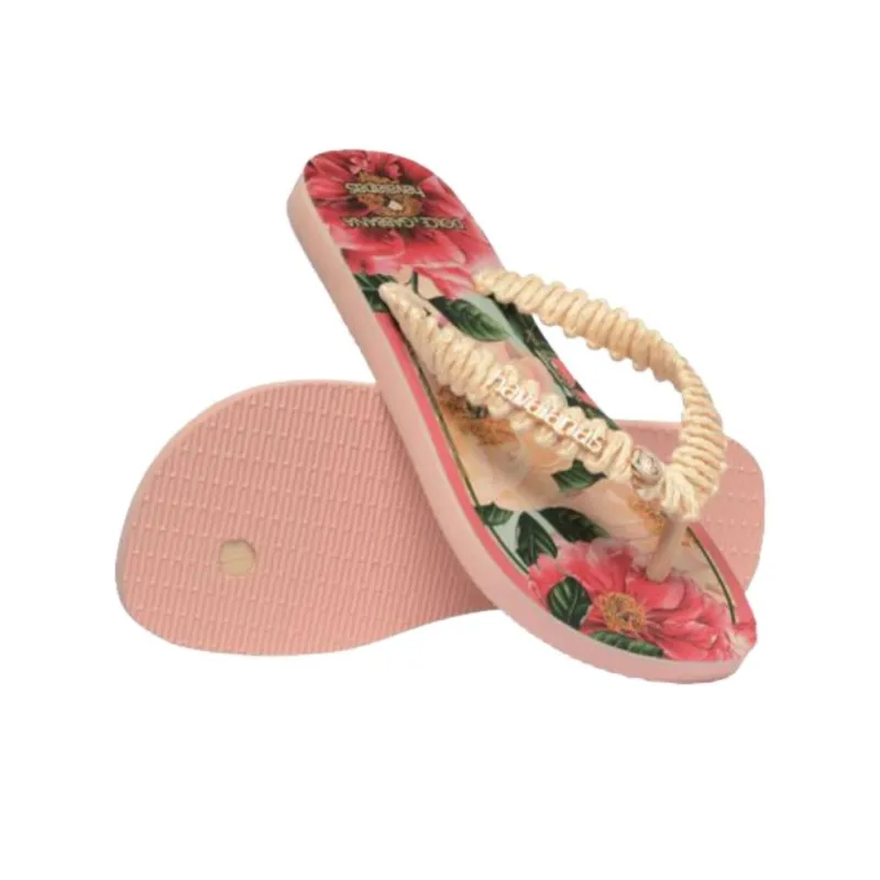Dolce & Gabbana x Havaianas Flip Flops Women's Multicolor-6