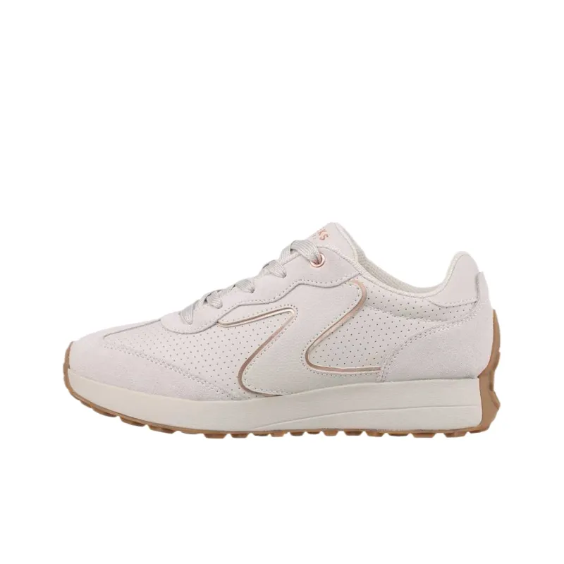 Skechers GUSTO Low Top Casual Shoes Women's White-0