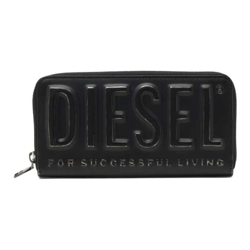 DIESEL Synthetic Leather Wallet Men's Black-0