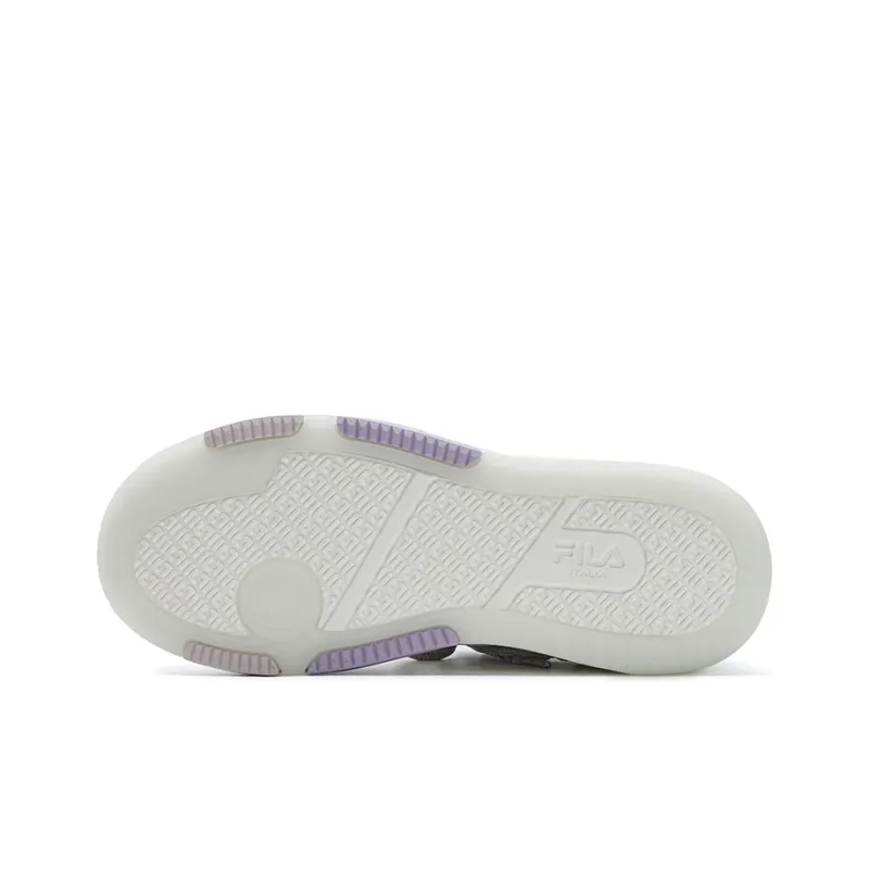FILA FUSION BANK III Low Top Skateboard Shoes Women's White-5