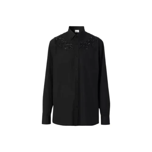 Burberry Evening wear SS23 Shirt Men's Black