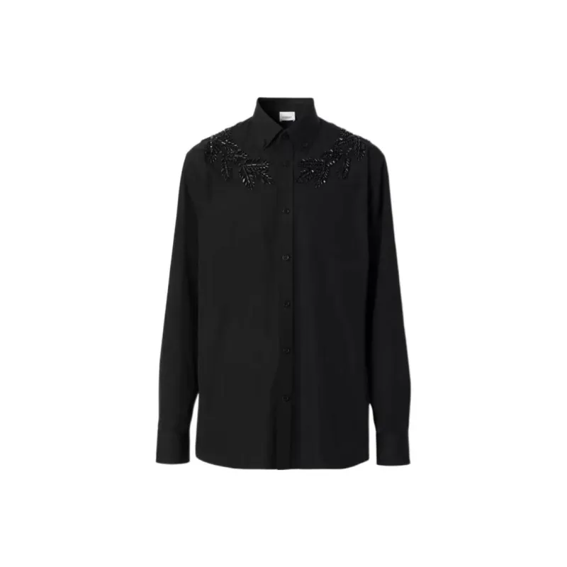 Burberry Evening wear SS23 Shirt Men's Black-0