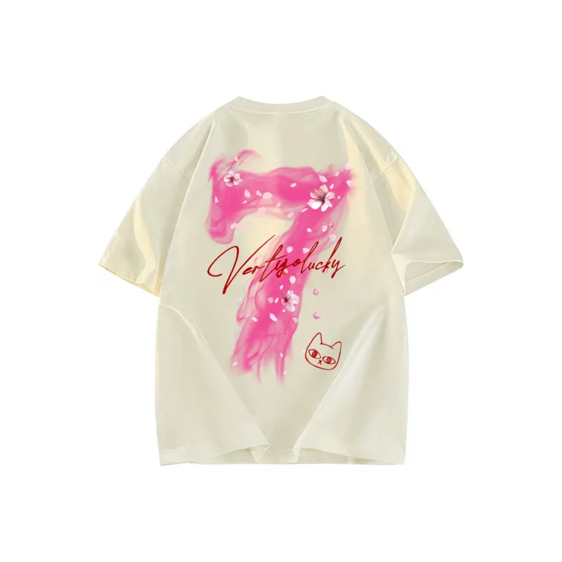 A02 T-Shirts Unisex Light Beige Apricot-1