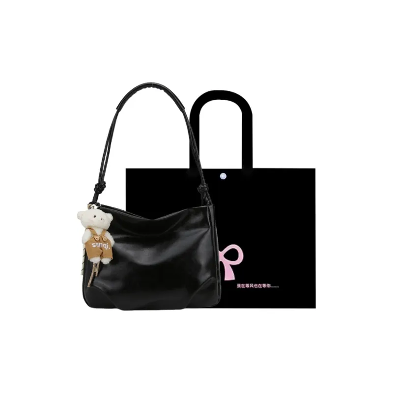 HACIN PU Shoulder Bag Women's Multicolor-8