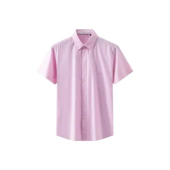 ARTSDON Shirts Men Pink